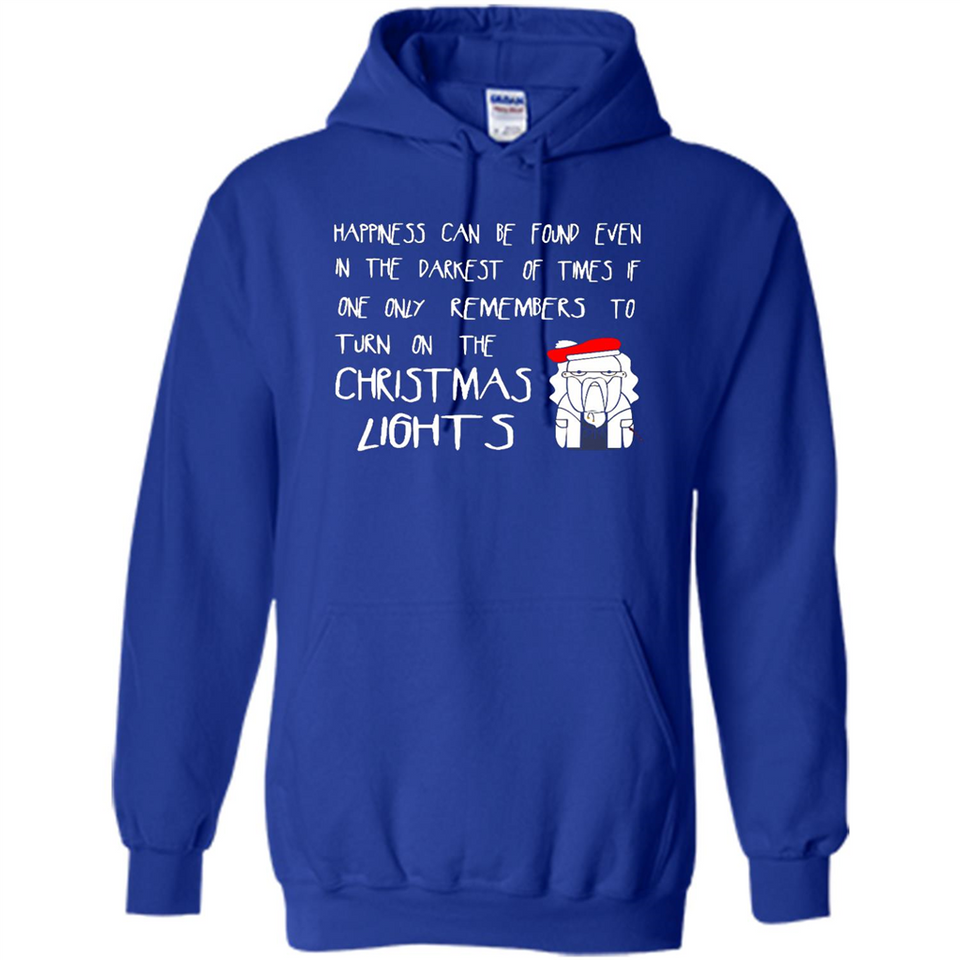 Christmas Ugly Sweater Christmas Lights - Hoodie
