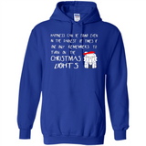 Christmas Ugly Sweater Christmas Lights - Hoodie