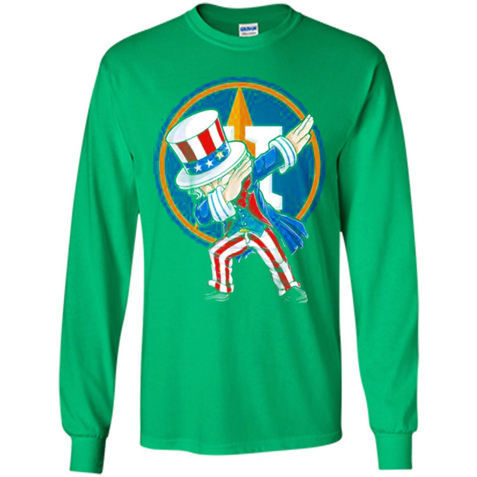 MLB HOUSTON ASTROS UNCLE SAM DABBING INDEPENDENCE DAY