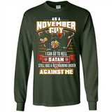 November Guy Birthday - Long Sleeve T-Shirt