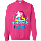 Unicorns are born in Pisces Birthday Rainbow Gift Ladies Custom