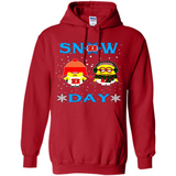 Snow Day Shirt For Cincinnati Bengals Vs Minion Fans pingpong