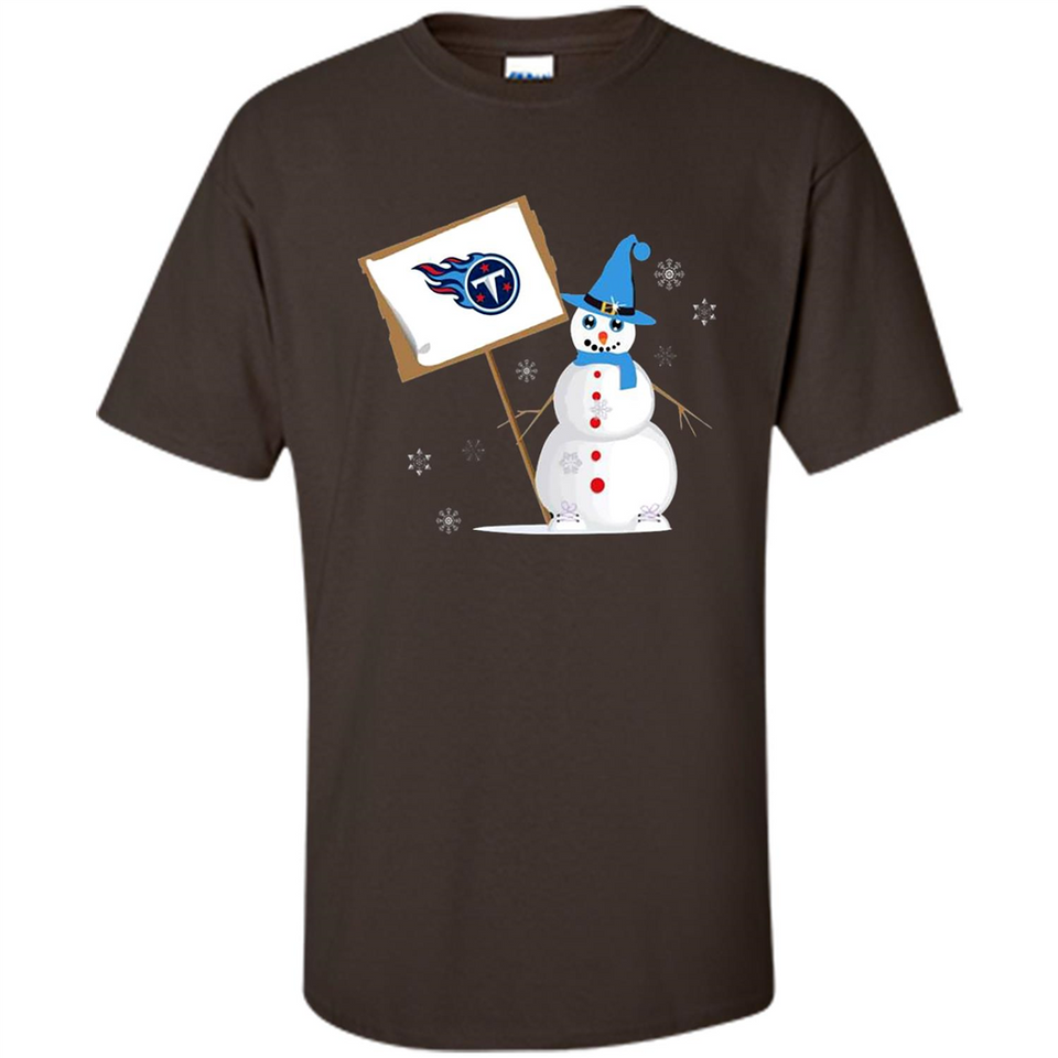 Tennessee Titans Snowman Funny