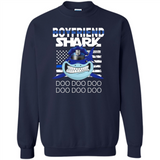 Police boyfriend Shark Blue Line Tee