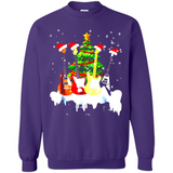 Santa Hat Electric Guitar Classical Guitar Christmas shirt Ladies' Boyfriend