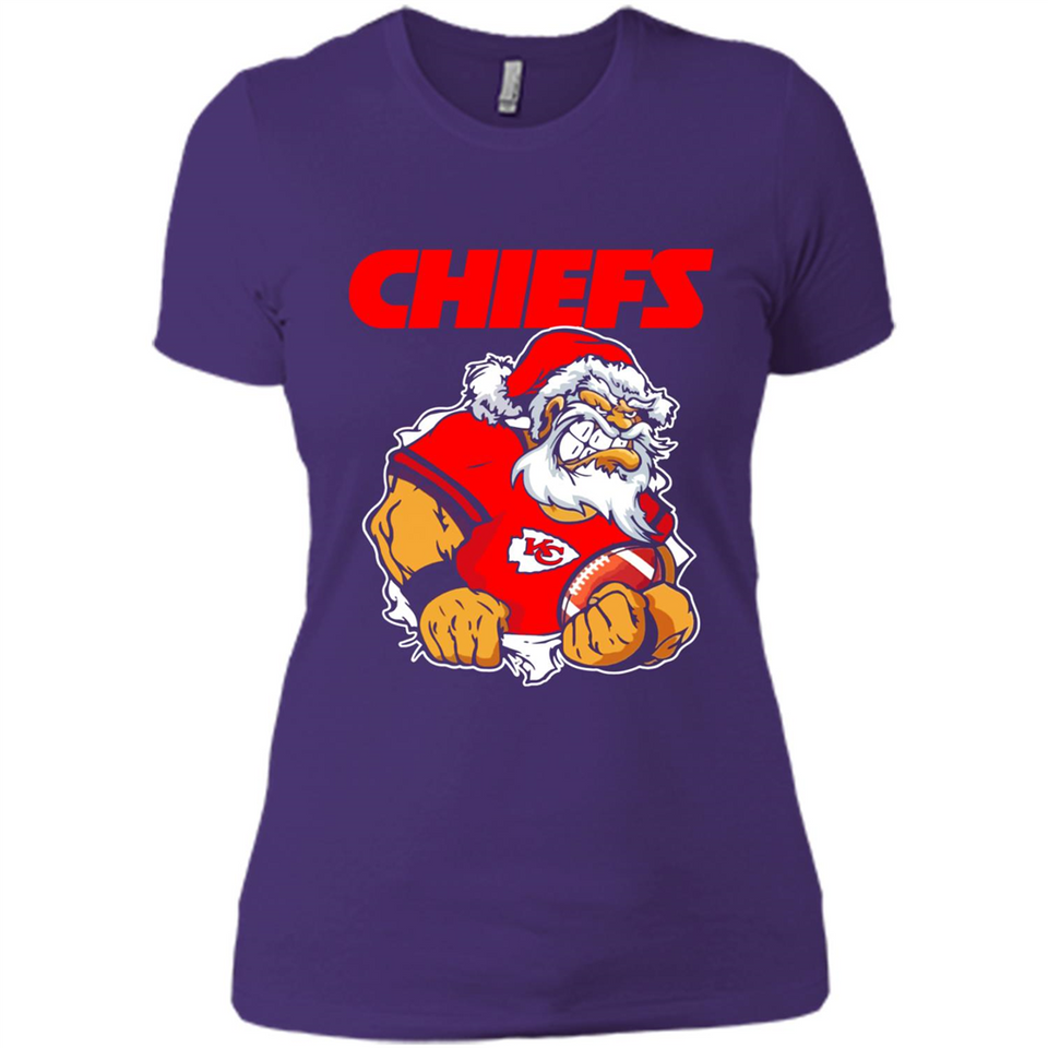 Grumpy Santa Claus Kansas City Chiefs Football Team PINGPONG