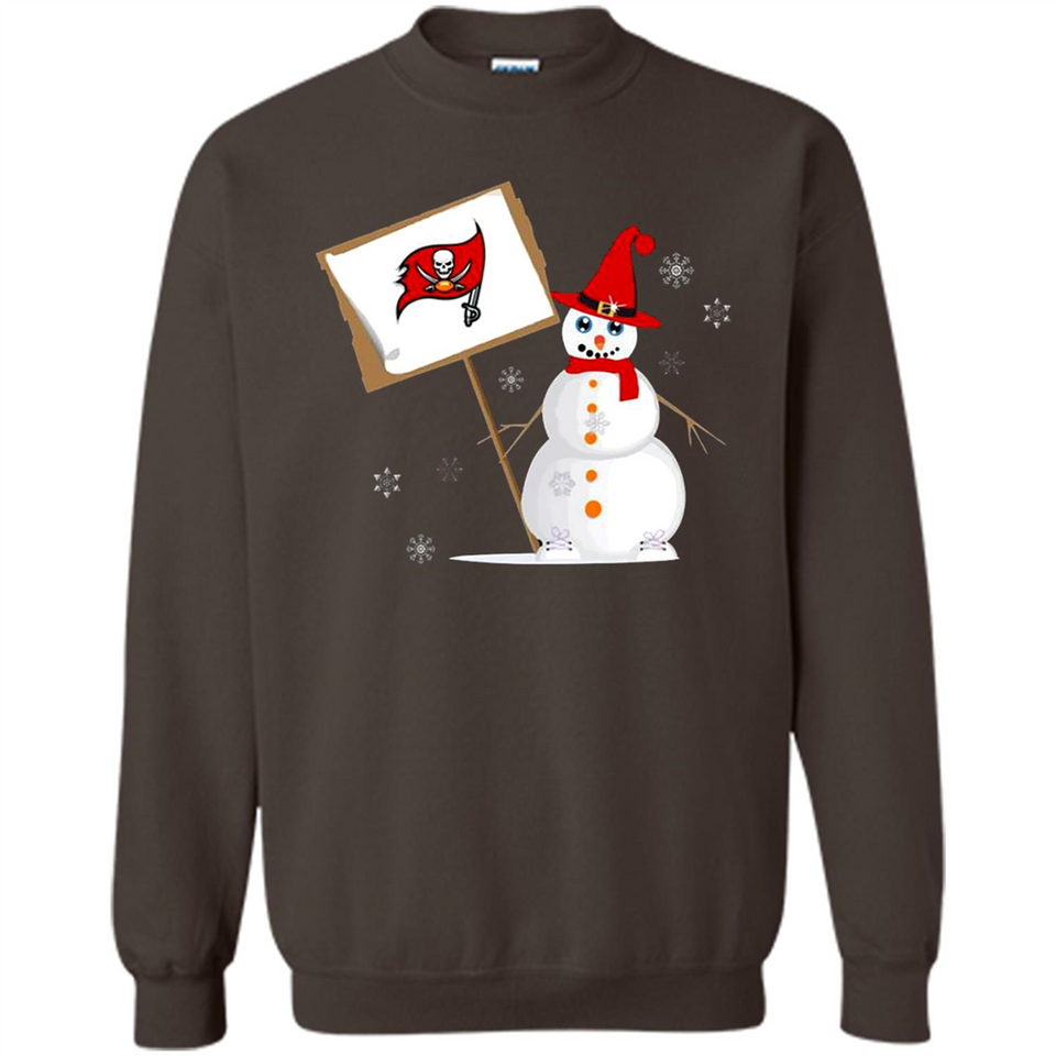 Tampa Bay Buccaneers Snowman Funny