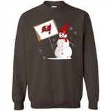 Tampa Bay Buccaneers Snowman Funny