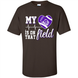 Abilene Christian Wildcats Football My Heart is on that Field - Shirt