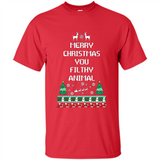 Merry Christmas You Filthy Animal Sweatshirt PINGPONG