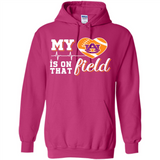 Auburn Tigers Football My Heart is on that Field - Hoodie