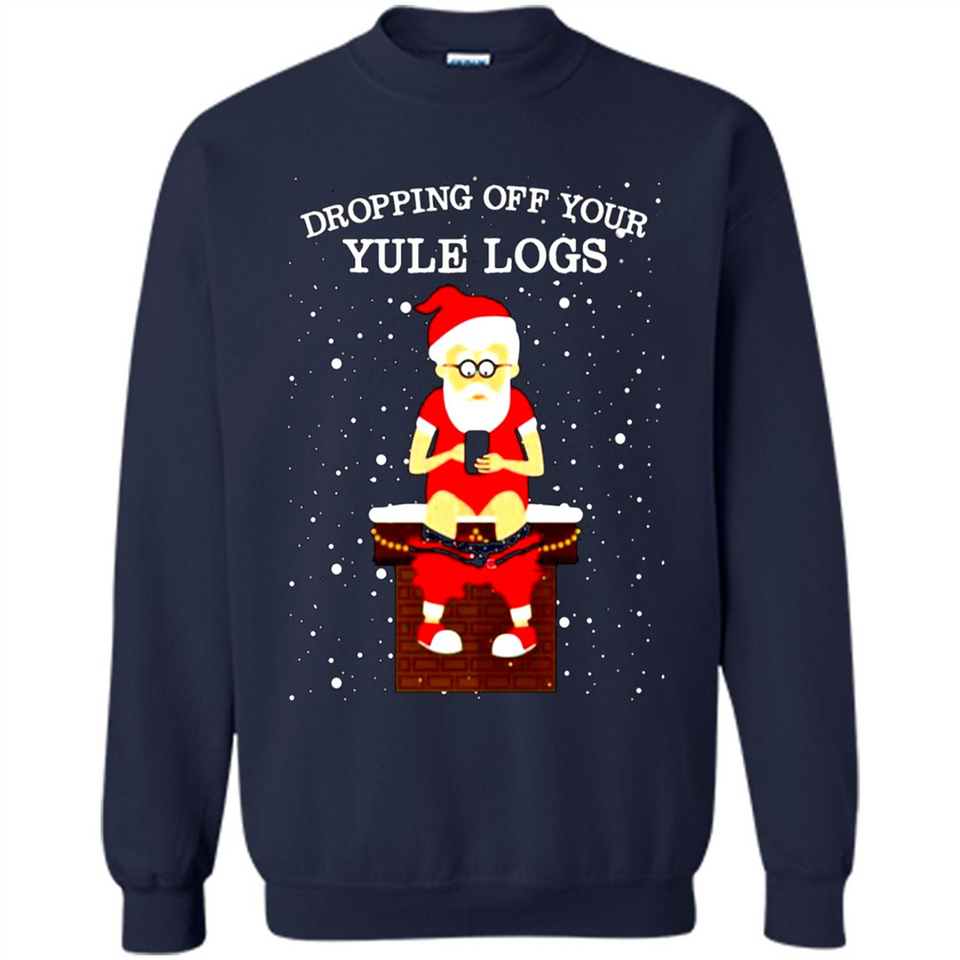 Santa Dropping Off Your Yule Logs