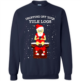 Santa Dropping Off Your Yule Logs