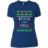 Netflix And Chill Christmas sweater PINGPONG