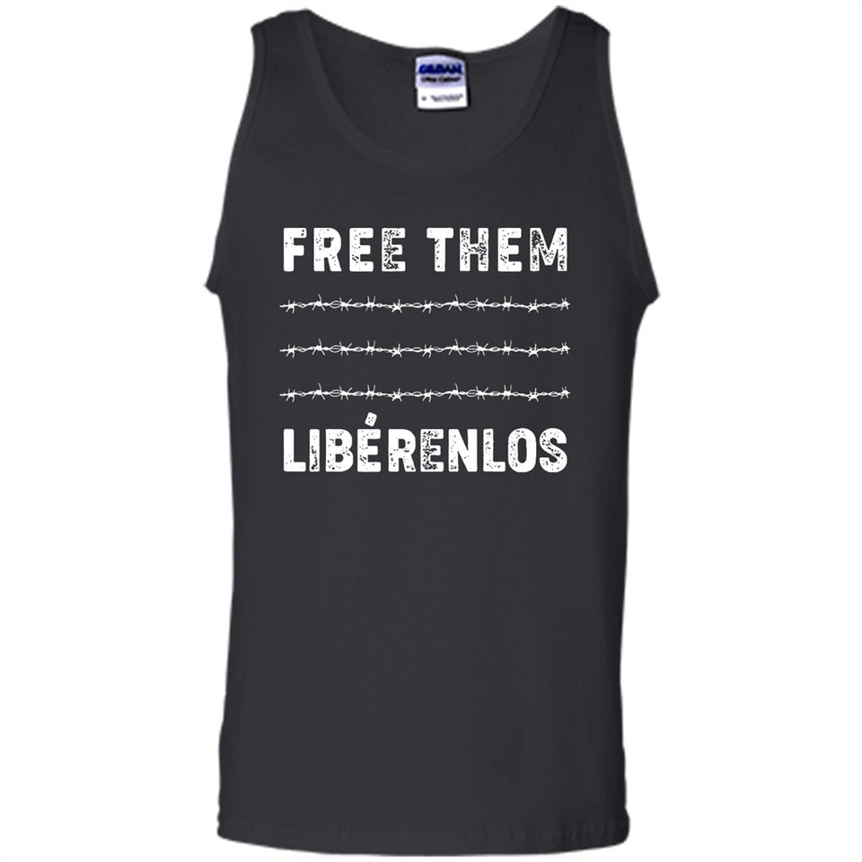Peaceful Communities- Free Them Liberenlos Shirt PINGPONG - Tank Top