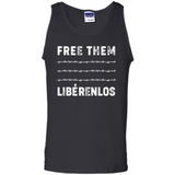 Peaceful Communities- Free Them Liberenlos Shirt PINGPONG - Tank Top