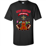 New Orleans Saints NFL Reindeer Funny Merry Christmas And Happy New Year