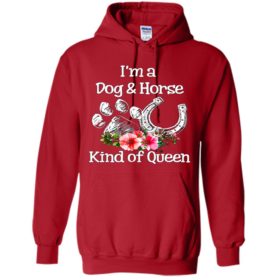 I'm A Dog & Horse Shirt Animal Lover Gift