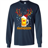 Rainbeer Funny Reindeer Beer Lover