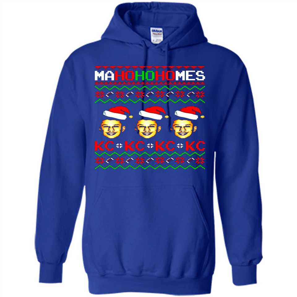 Patrick Mahomes Ma Ho Ho Homes Christmas sweatshirt PINGPONG - Hoodie