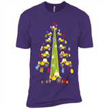 Tractor Car Christmas Tree T-shirt For Drivers