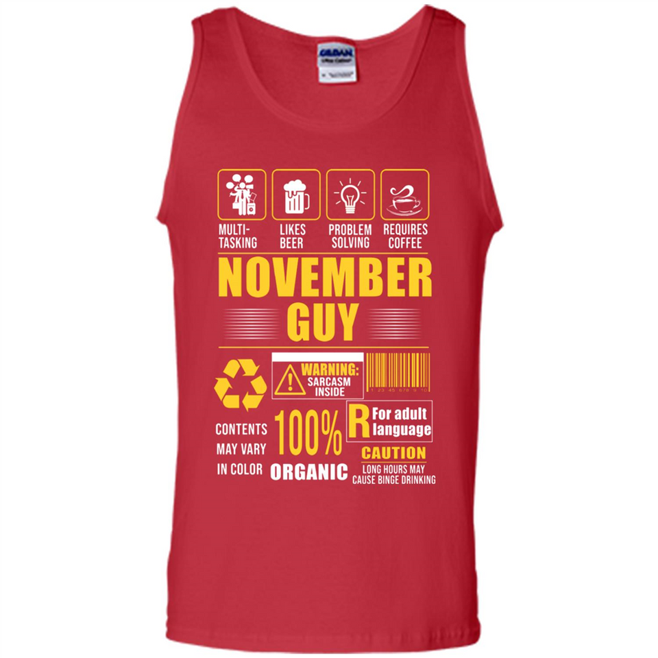 November Guy Multitasking - Tank Top