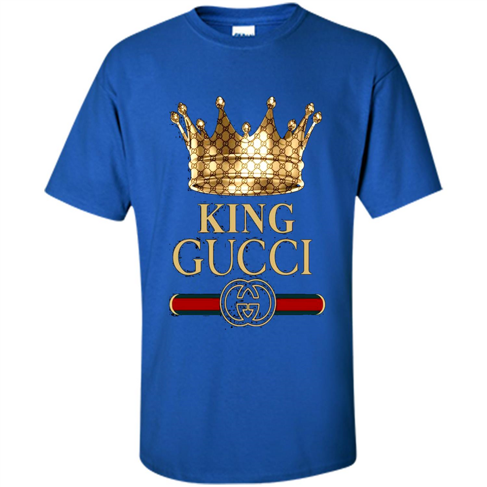 Cover your body with amazing King Crown Gucci Logo Black PING PONG