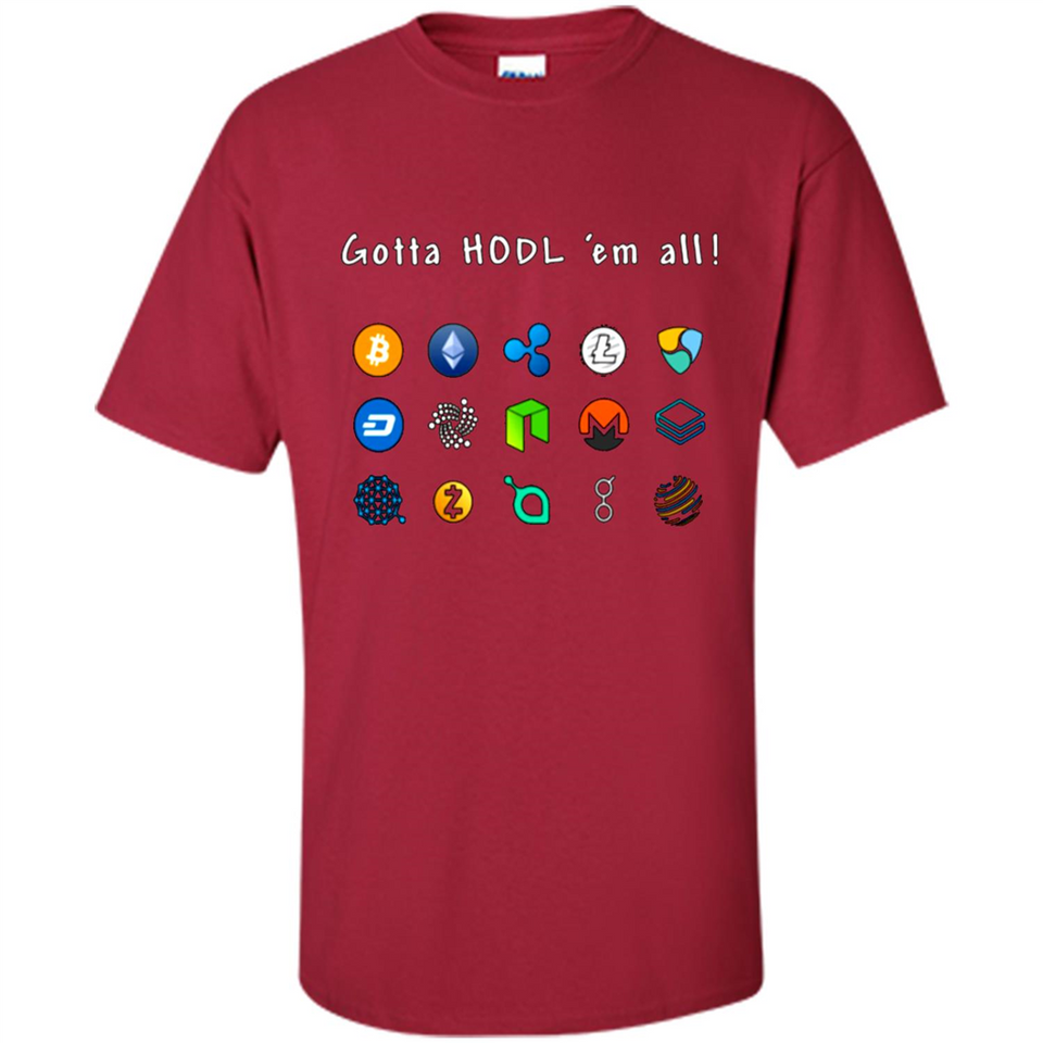 Ethereum Bitcoin Litecoin Gotta HODL em all Crypto PING PONG