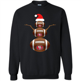 San Francisco 49ers NFL Dabbing Snowman Xmas
