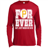Pittsburgh Pirates Forever For ever not just when we win - Canvas Long Sleeve T-Shirt