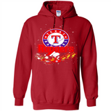 Snoopy Christmas Texas Rangers - Hoodie