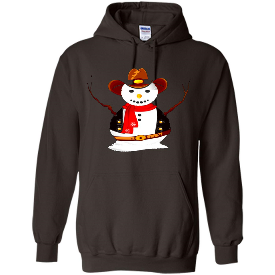Snowman Cowboy Merry Christmas Xmas