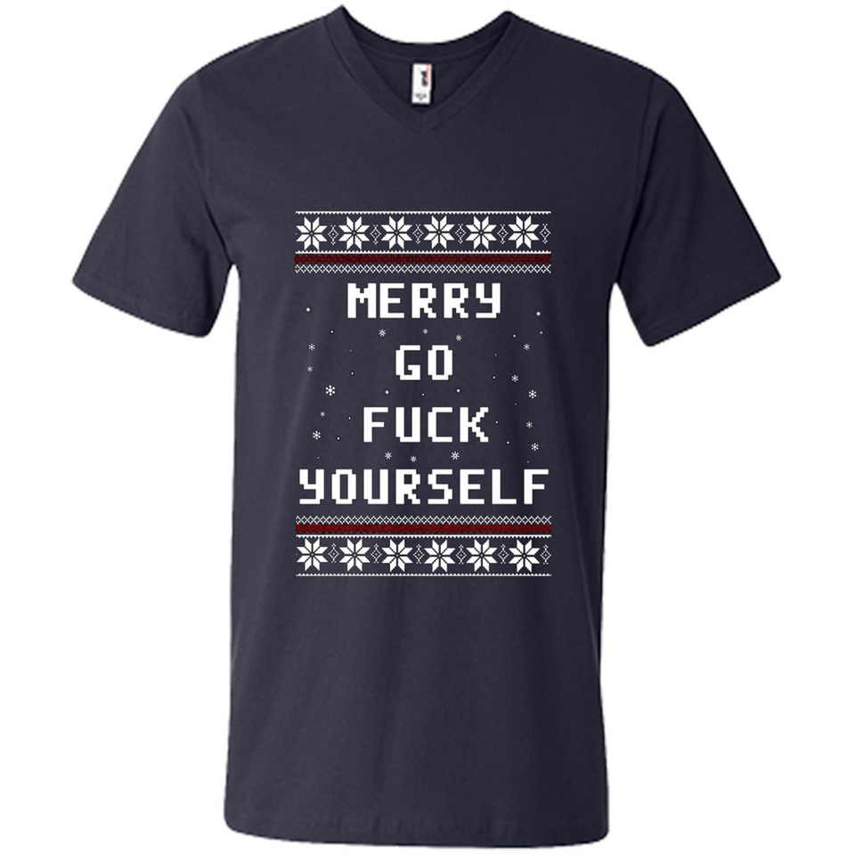 Merry go fuck yourself Christmas sweatshirt PINGPONG