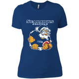 Grumpy Santa Claus Seahawks Seattle Football Team PINGPONG