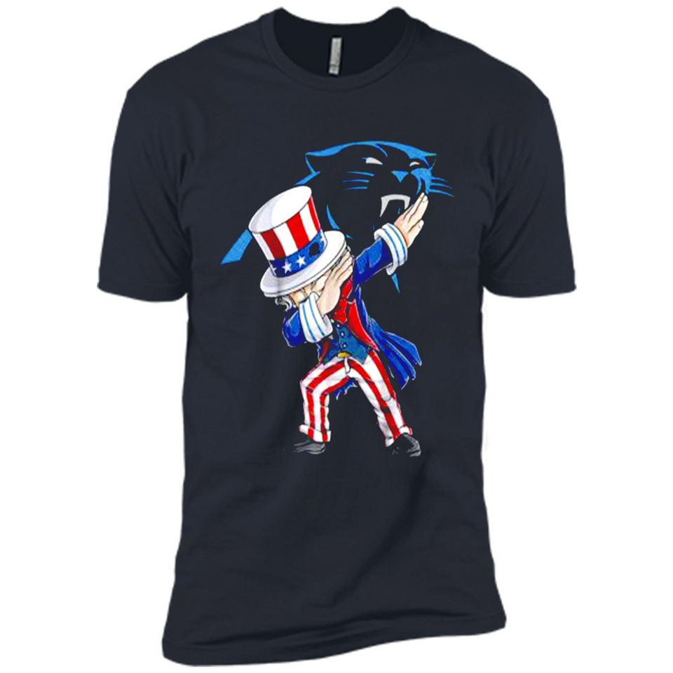NFL CAROLINA PANTHERS UNCLE SAM DABBING INDEPENDENCE DAY