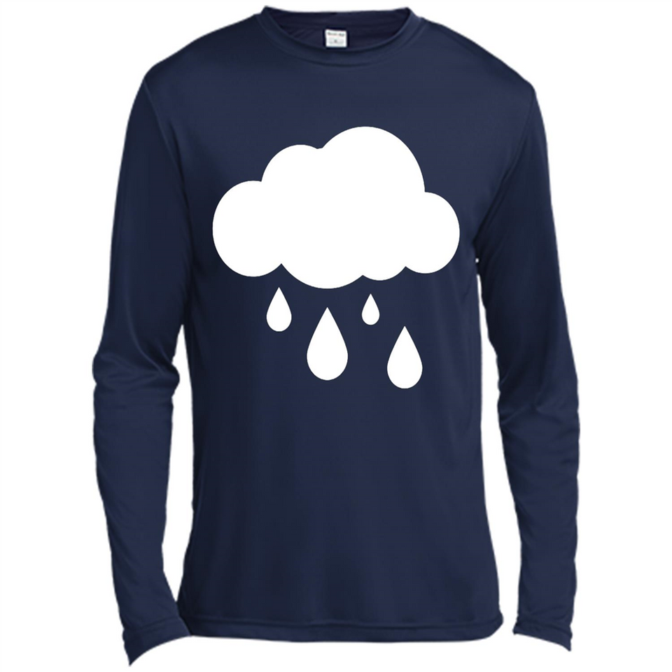 Rain Graphic Funny Black mugs PINGPONG - Canvas Long Sleeve T-Shirt