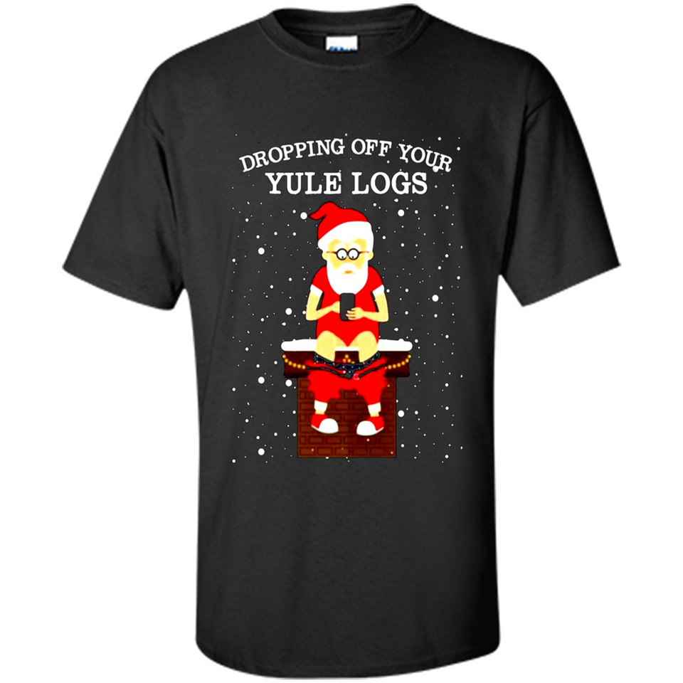 Santa Dropping Off Your Yule Logs