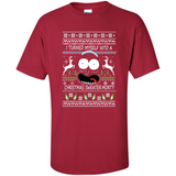 RICK AND MORTY-I TURNED MYSELF INTO A CHRISTMAS SWEATER MORTY UGLY XMAS SWEATER