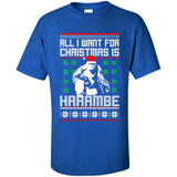 All I want for Christmas is Harambe ugly PINGPONG