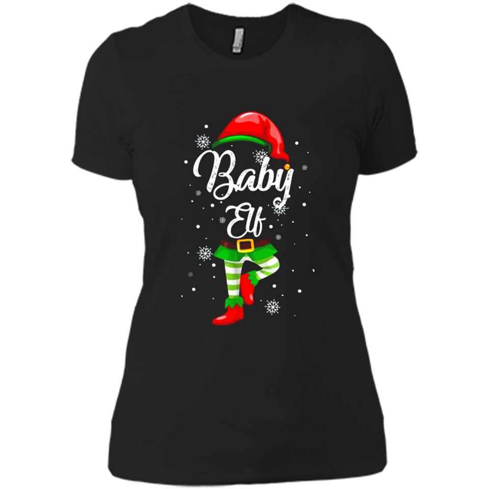 Baby Elf Matching Family Christmas T-Shirt Pajamas Elves PINGPONG