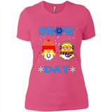 Snow Day Shirt For Indianapolis Colts Vs Minion Fans pingpong