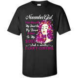 November Butterfly Girl - Shirt
