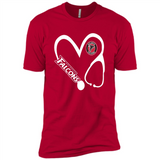 Stethoscope Heart Love Atlanta Falcons For Football Lovers