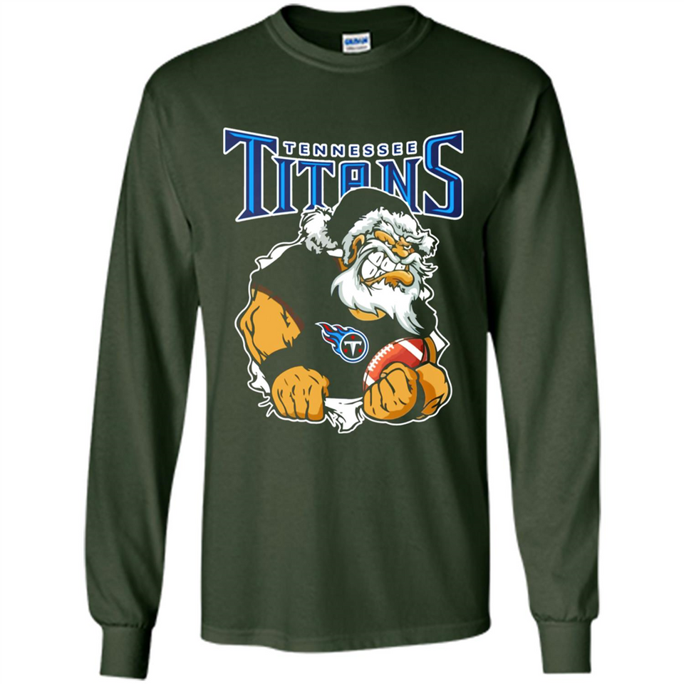 Grumpy Santa Claus Tennessee Titans Football Team PINGPONG