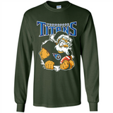Grumpy Santa Claus Tennessee Titans Football Team PINGPONG