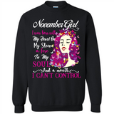 November Butterfly Girl - Sweatshirt