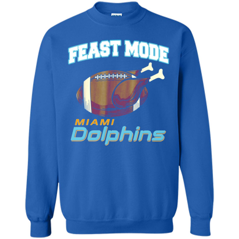 Feast Mode Dolphins Shirt - Miami Turkey Thanksgiving