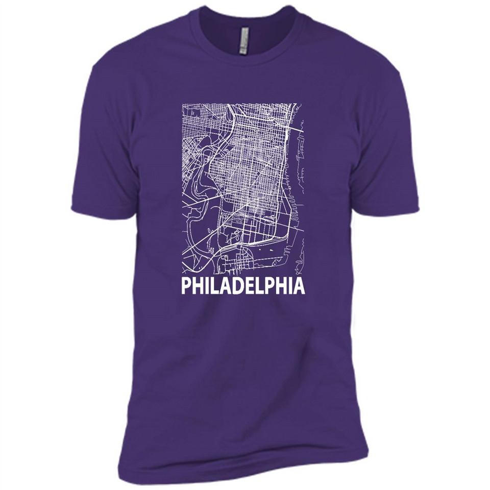 Philadelphia Pennsylvania City Map Souvenir
