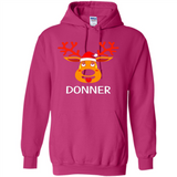 Donner Reindeer Santa Claus Funny Xmas Holiday T-Shirt - Hoodie