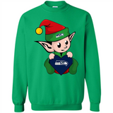 Seattle Seahawks ELF Elves Grinch Santa Claus